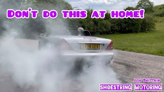 DON’T DO THIS AT HOME! @shoestringmotoring