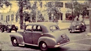 Bermuda Vacation 1951 ~ Hamilton Quarry, Swing Bridge Working &amp; Pick Up at the Hotel St  George