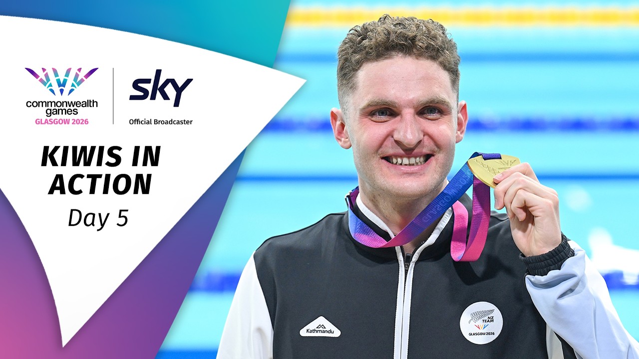 Kiwis In Action | Day 5 | Commonwealth Games Glasgow 2026