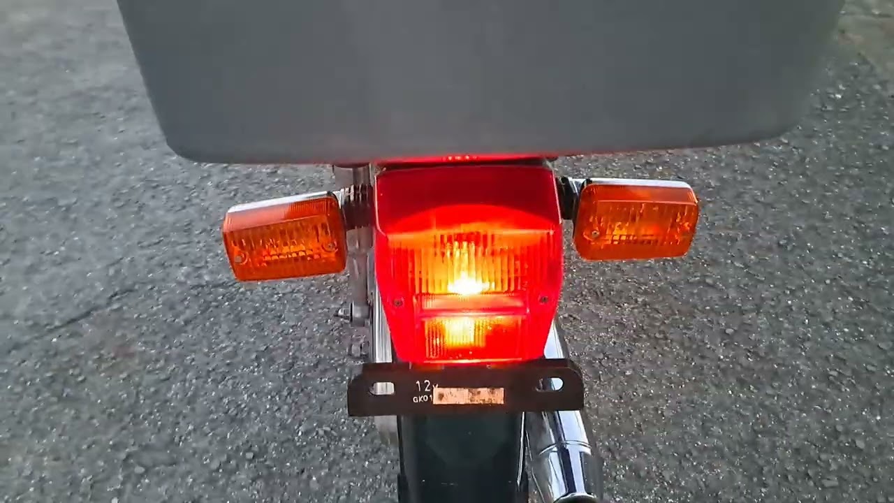 スーパーカブ50カスタム　エンジン始動動画1209