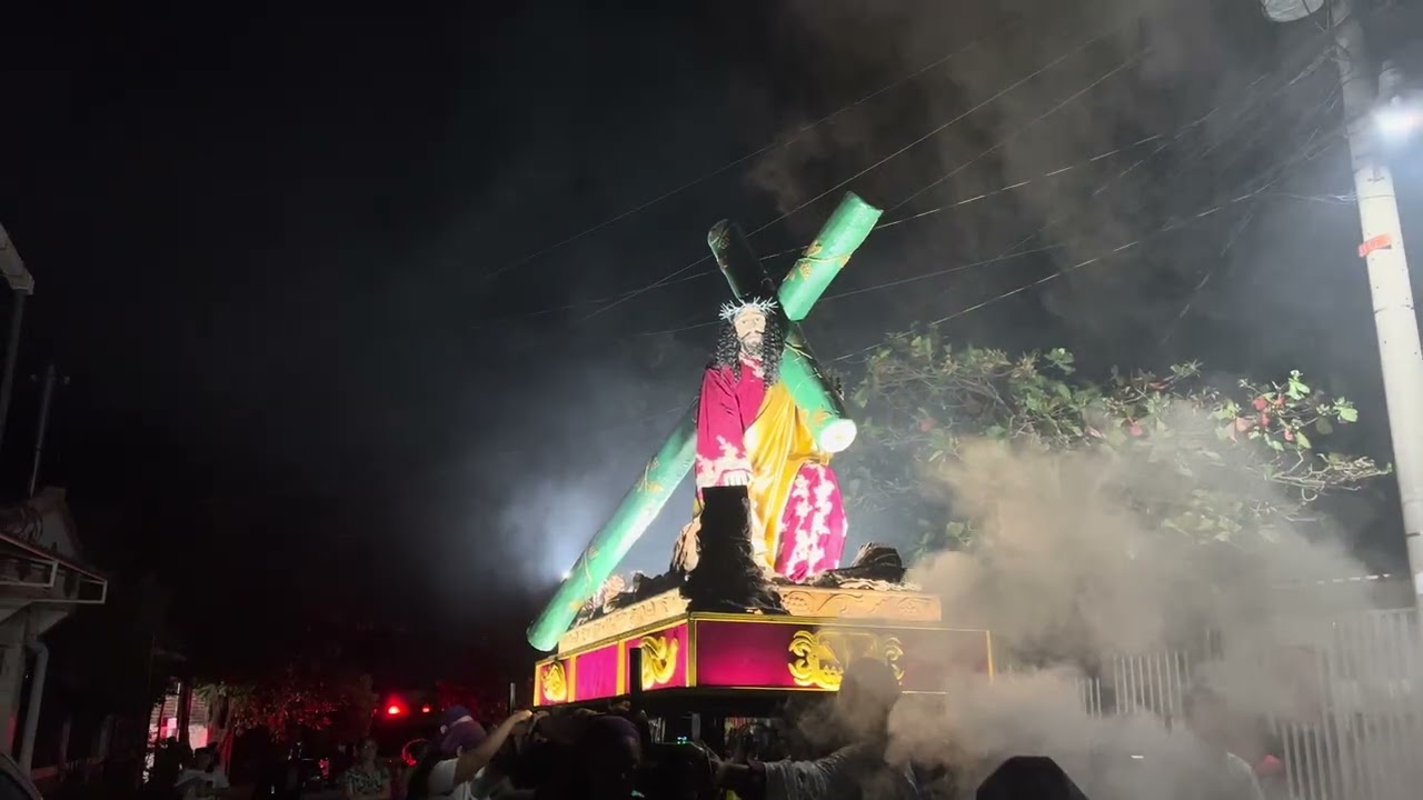 Jesús Nazareno Redentor de los   Cautivos Hermandad de Acajutla2026 #semanasanta #curesma 