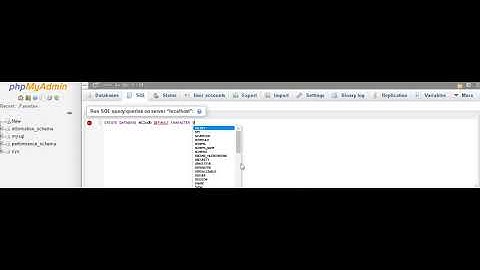 Crear una base de datos MySQL-PHPmyadmin-MAMP