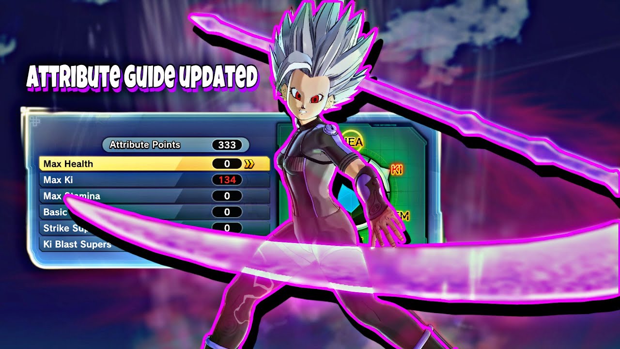 (OUTDATED) How To Distribute Your Attributes For Ki And Stamina | Dragonball Xenoverse 2
