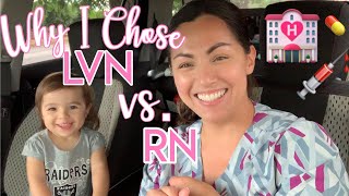 Details Why I Chose LVN/LPN over RN | MOM of 3 | WORKING MOM | Mom In Nursing School Guide