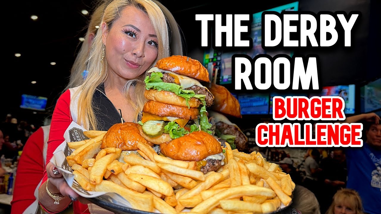 THE DERBY ROOM BURGER CHALLENGE 