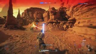 STAR WARS Battlefront II Heroes vs. villains gameplay no commentary