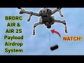 DJI Mavic AIR 2/2S Payload Airdrop Release System