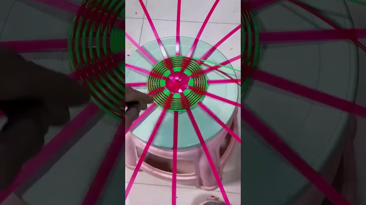 Exquisite craftsmanship, the small basket made of rattan is done easily!