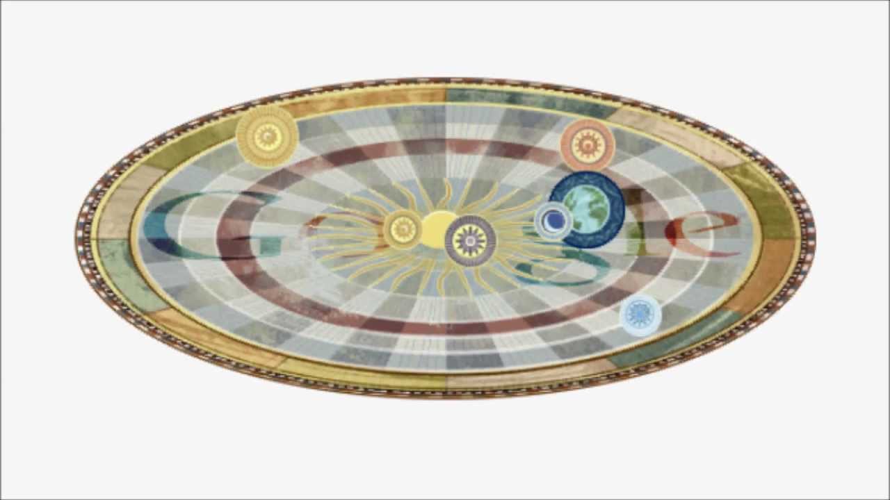 Nicolaus Copernicus Google Doodle