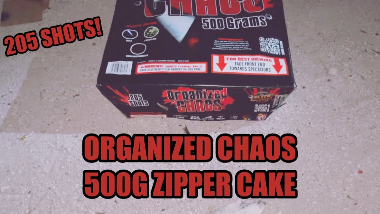 Organized Chaos 205 Shots Zipper (Sky King) - YouTube