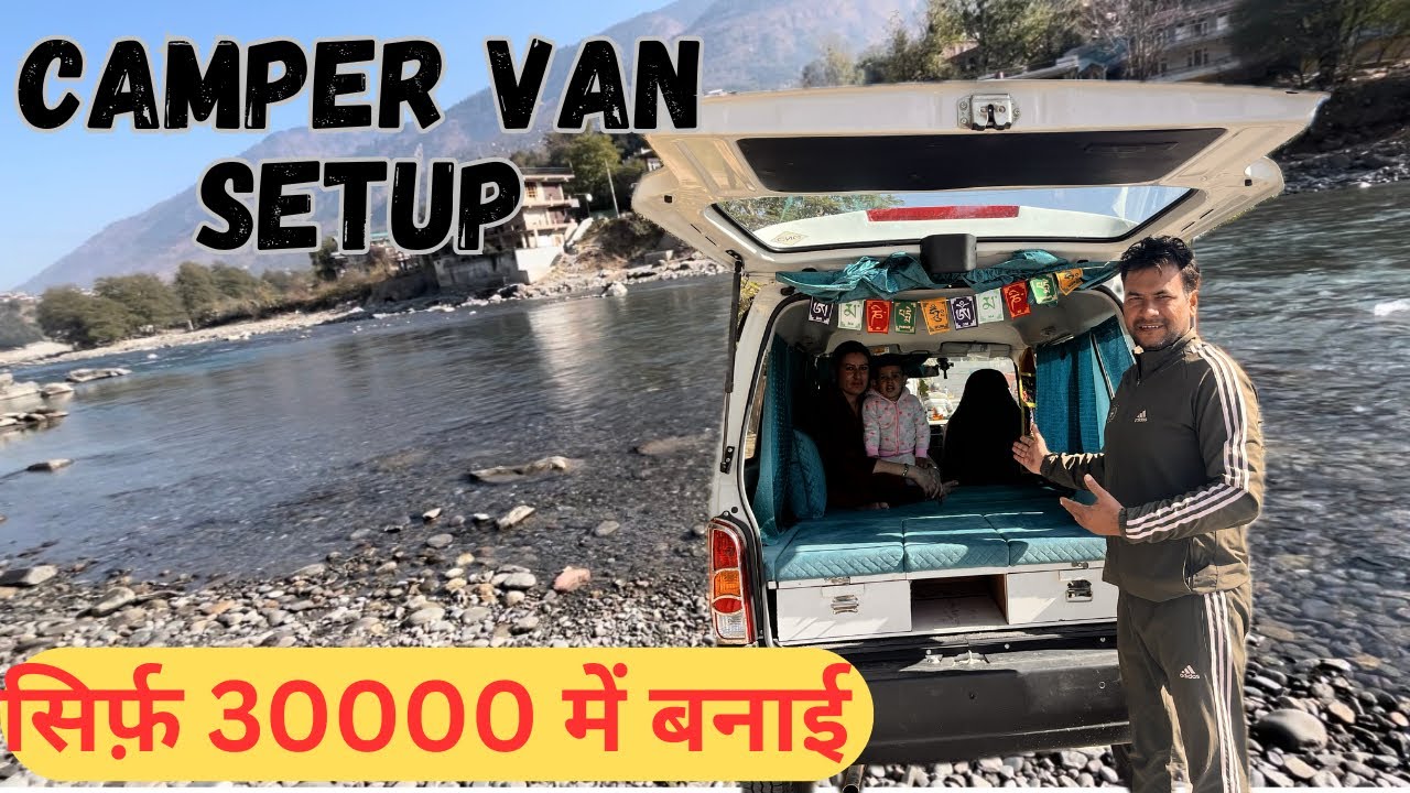 CAMPERVAN FULL SETUP | SLEEPER CLASS VAN EECO | TOTAL BUGDET 30000 | NEXT RIDE PREPRATION |