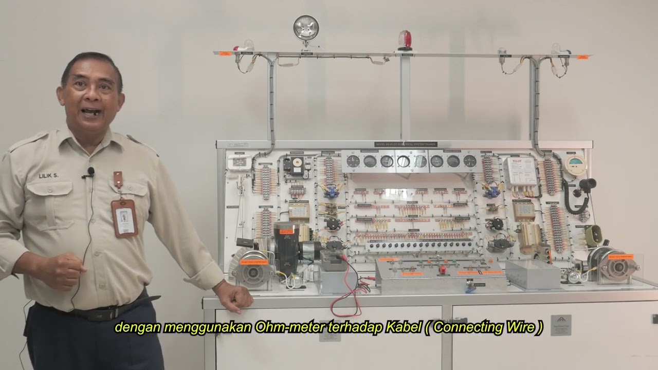 VIDEO PEMBELAJARAN | ELECTRICAL AIRCRAFT SYSTEM TRAINER | GENERATOR-2 CONTROL CIRCUIT