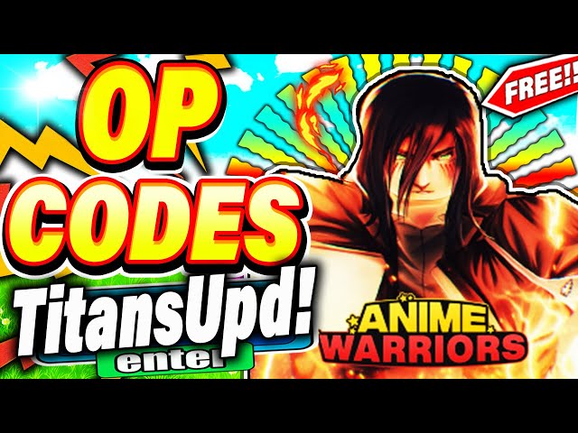 2022) ALL *NEW* SECRET OP CODES In Roblox Anime Warriors Codes! 