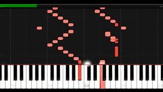 Invention 4 in D minor - BWV 775 - J.S. Bach - Synthesia HD 60 fps