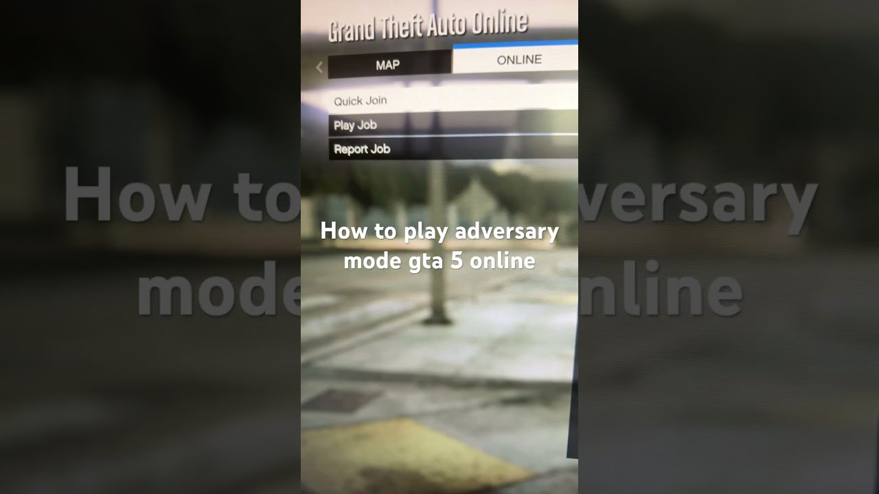 How To Play Adversary Mode Gta 5 Online YouTube Maxres2 