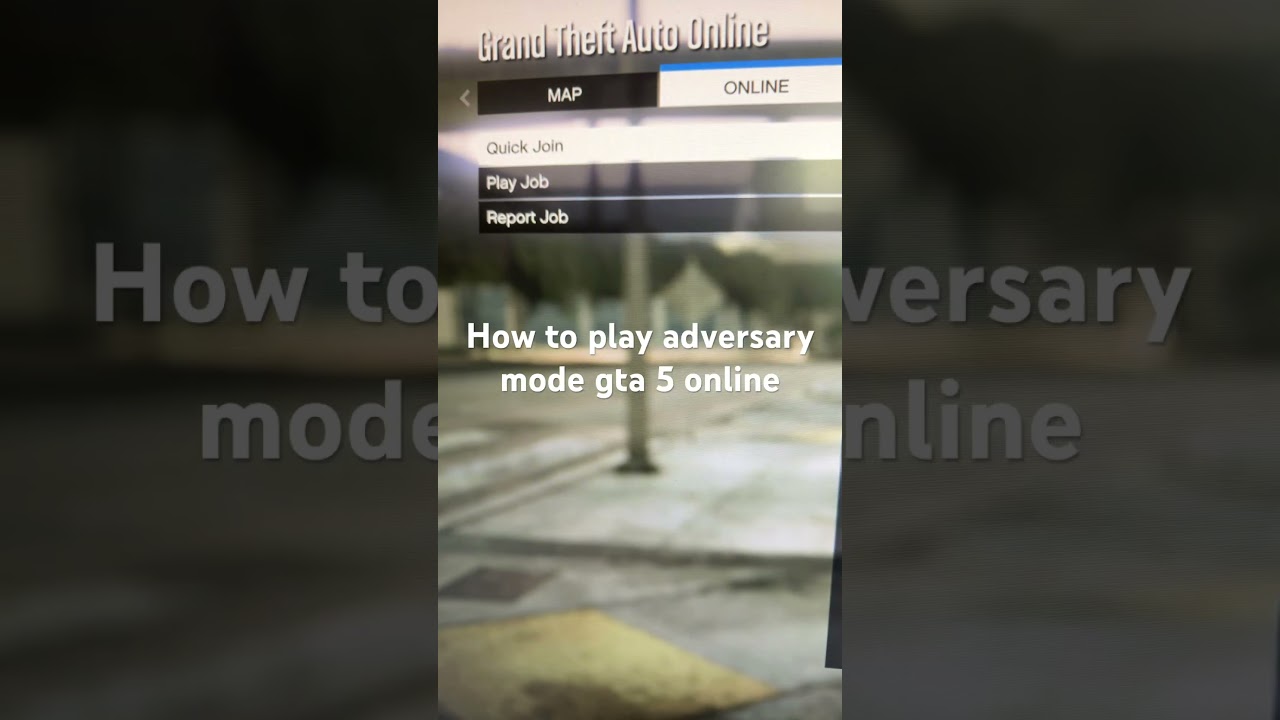 How to play adversary mode gta 5 online