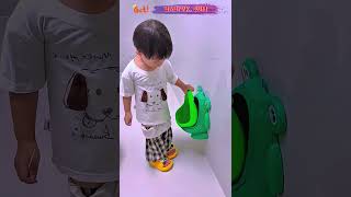 Is your boy refusing potty training? Our Wall-Mounted Kids Urinal helps build habits #pottytraining