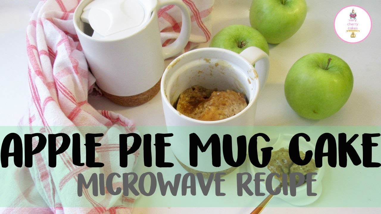 APPLE PIE MUG CAKE: FALL RECIPES