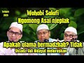 ▶️  Wahabi salafi asal njeplak Ust.Adi Hidayat  meluruskan