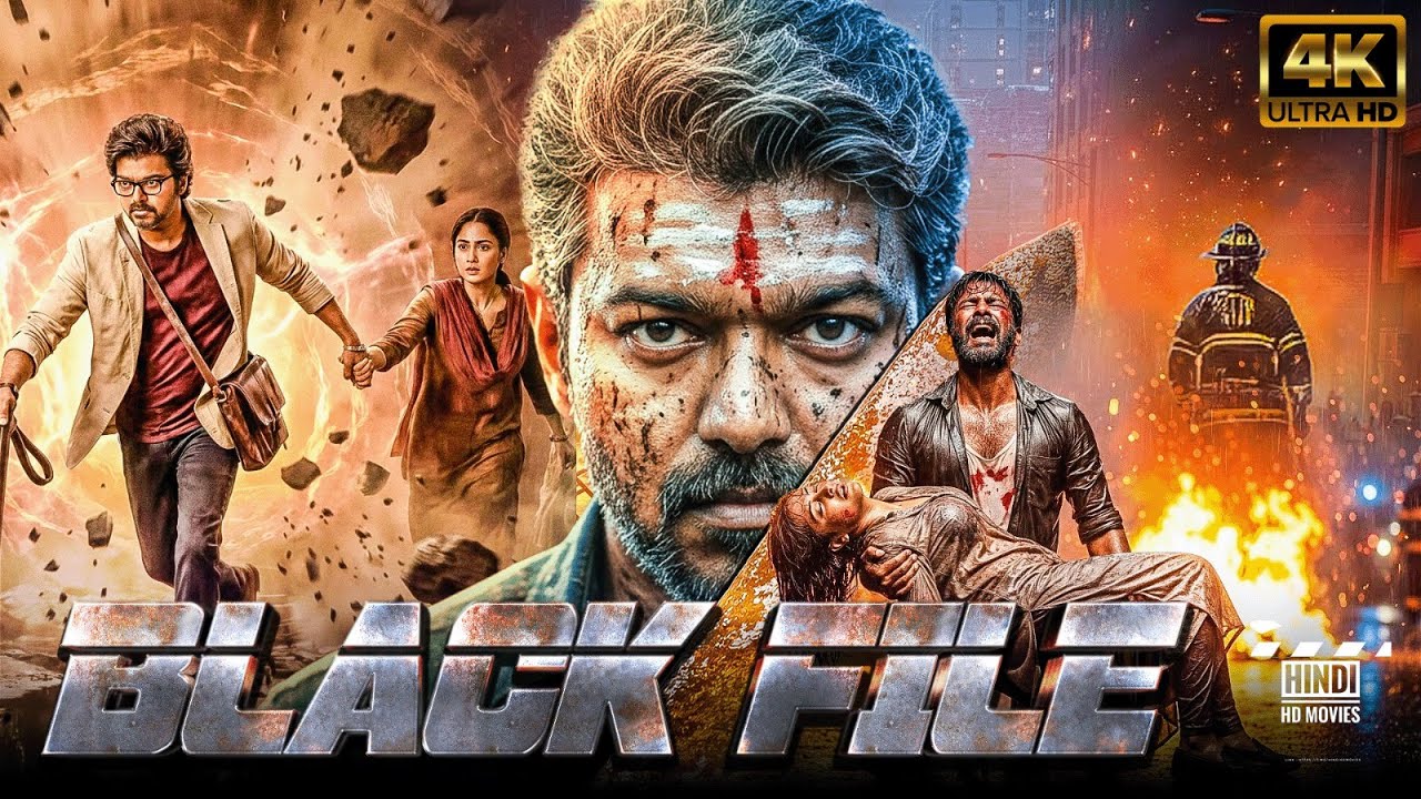 BLACK FILE | Thalapathy Vijay, Sathyaraj, Prakash Raj | j New South Hindi Dubbed Action Movie 2026
