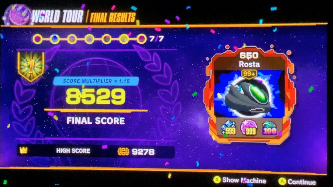 F-Zero 99: Mini World Tour with Green Amazone (8529 Points) (1st