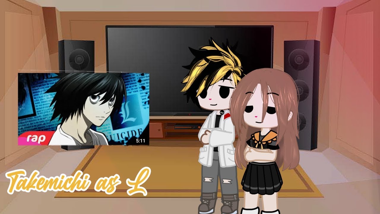 Tokyo Revengers reagindo a Takemichi as L rap @7minutoz~🇧🇷