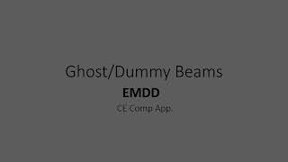 Staad.Pro AISC Steel Design 6. Ghost or Dummy Beams screenshot 4