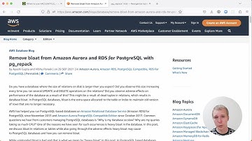 5mins of Postgres E54: The alternative to VACUUM FULL: How to run pg_repack on Amazon RDS and Aurora