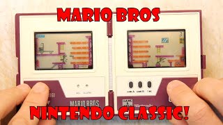 Nintendo Mario Bros Game And Watch Gameplay