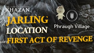 🔥 The First Berserker: Khazan - Jarling Location at First Act of Revenge! 🏹 | Easy Guide