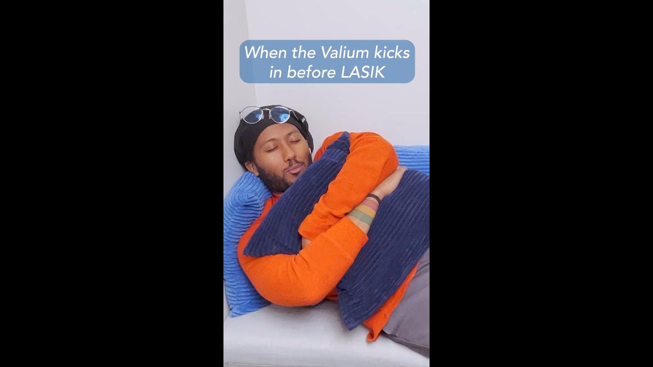 When the Valium kicks in