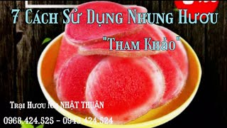 7 Cách Sử Dụng Nhung Hươu Dành Cho Bạn ,Bán Nhung Hươu - Trại Hươu Nai Nhật Thuận.