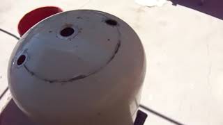 Home Made High pressure pot blaster/Sand Blaster out of propane tank part 1 of 4​⁠