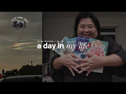 A day in my life | using FX30 | errands and book things