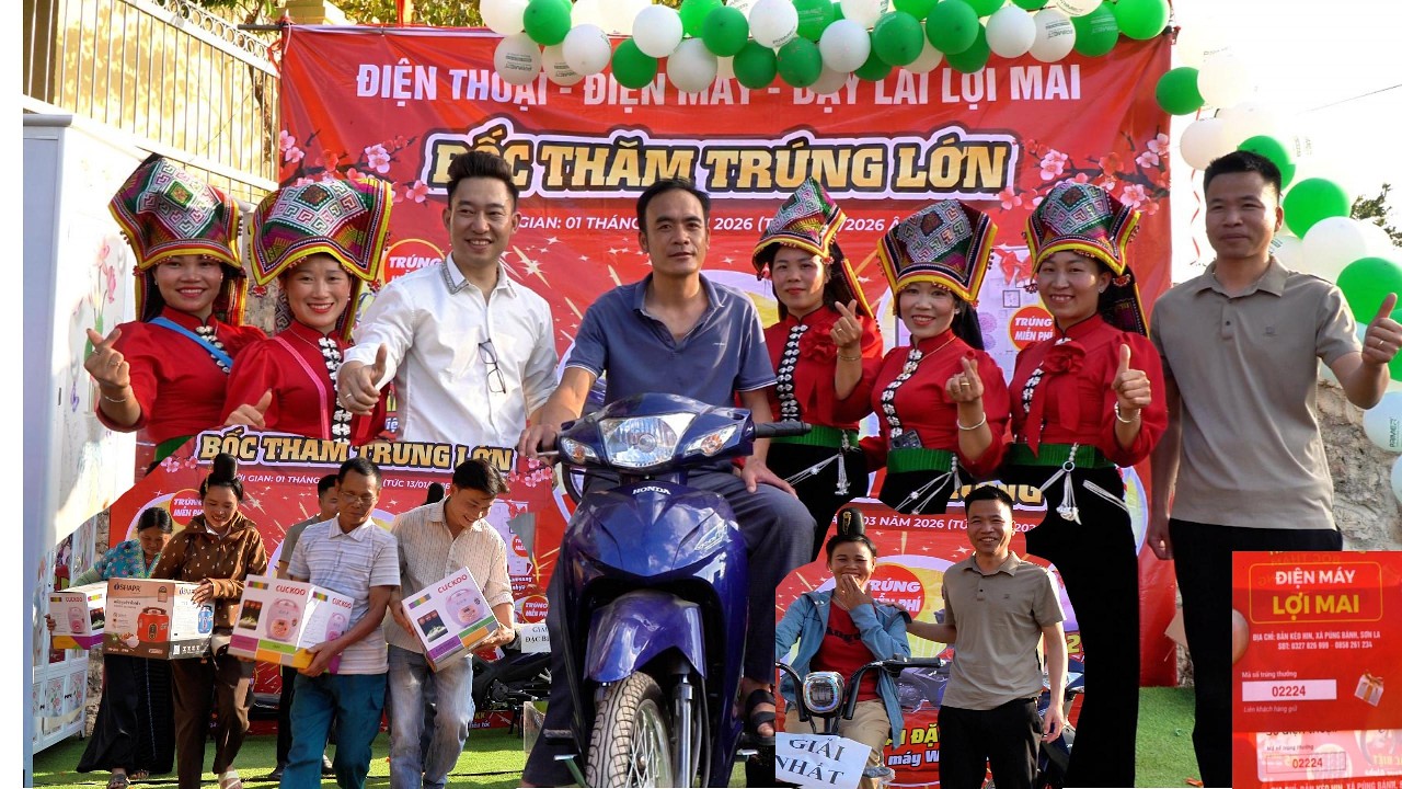 ĐIỆN MÁY ,DẠY LÁI LỢI MAI BỐC THĂM TRÚNG THƯỞNG PHẦN II.MUA HÀNG LÀ CÓ QUÀ