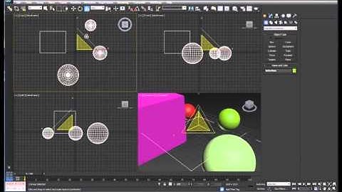 3D Max Groups and Links Tutorial Video