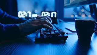 ⌨️ 2AM Coding Session | Cold Night Keyboard ASMR for Deep Focus & Sleep
