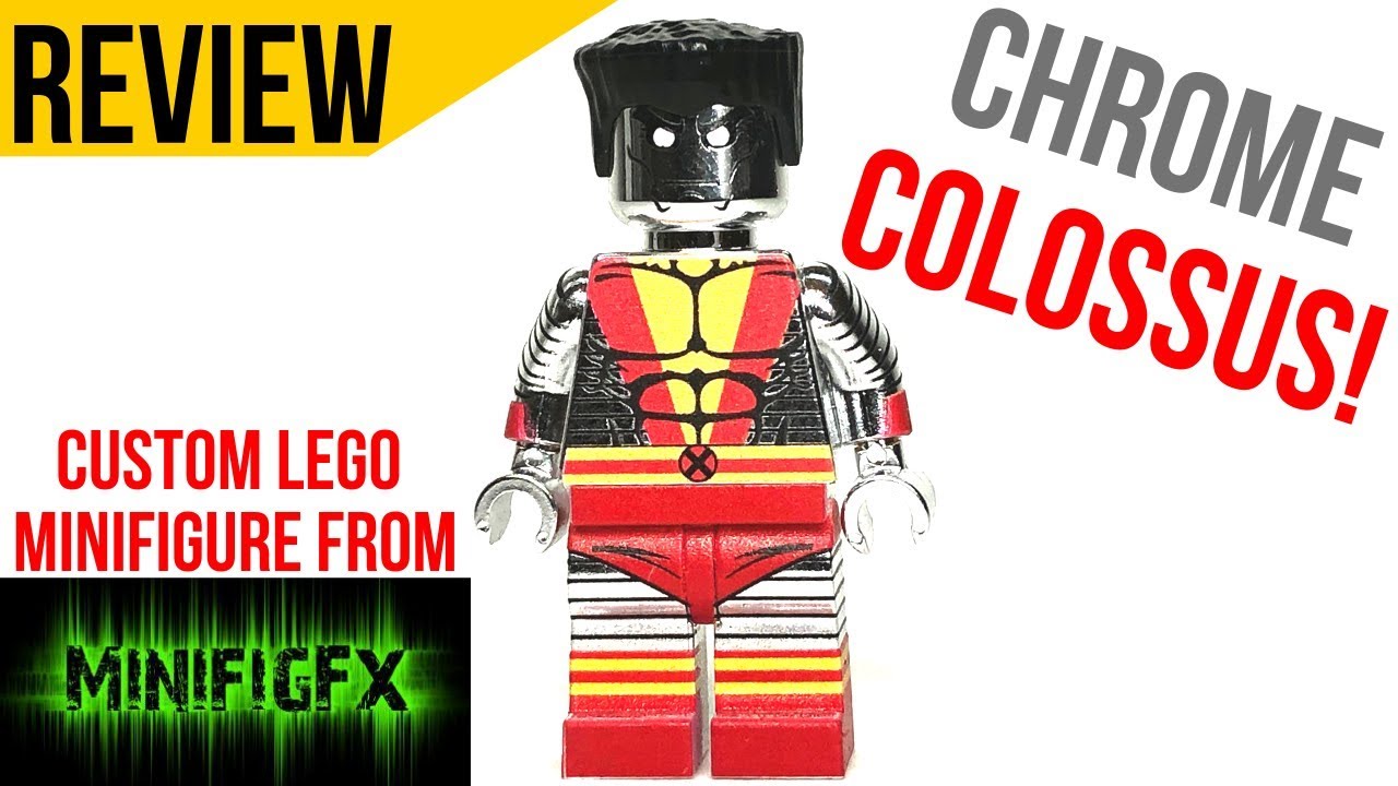 Custom CHROME COLOSSUS from MinifigFX - Review