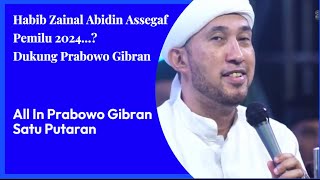 Calon Presiden Pilihan Habib Ali Zainal Abidin Asegaf Prabowo#viral #trending #pemilu2024 #prabowo