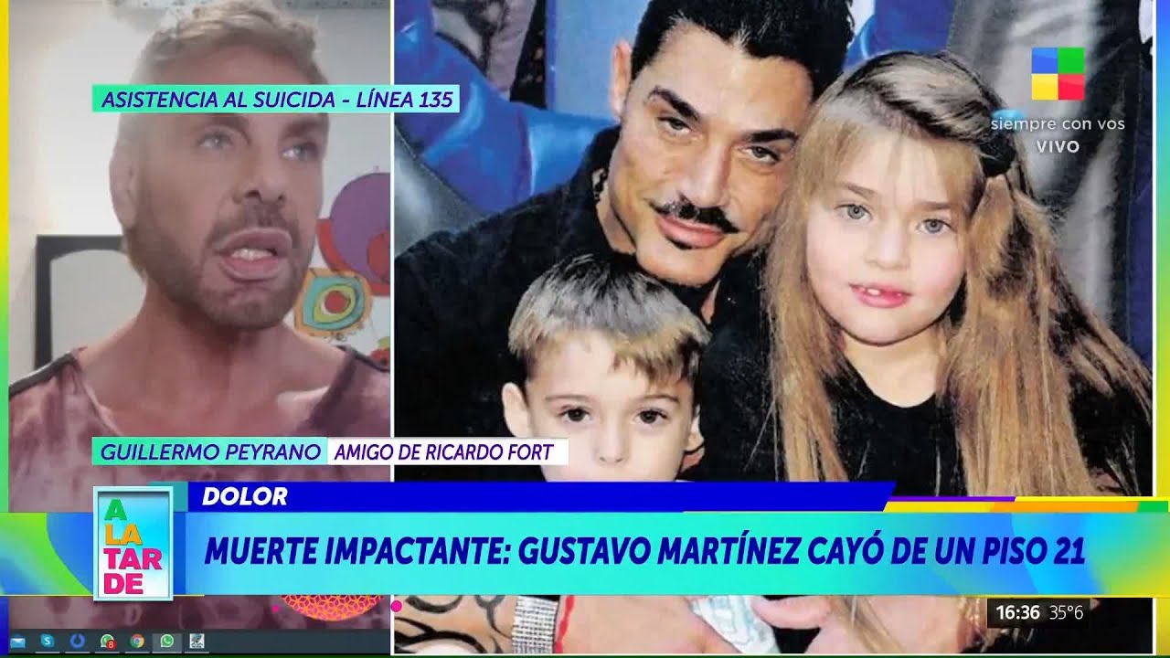 Amigos, colaboradores y ex parejas: así despidieron a Gustavo Martínez los allegados a Ricardo Fort