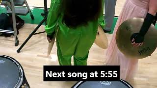 Arlington High School 25-26 Snare Halloween Pep Rally Headcam