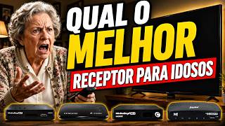 Testei os Receptores da Nova Parabólica: Veja o MELHOR para Idosos!
