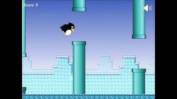 Flappy Tux, a free "Flappy Bird" clone for Windows, Mac and Linux