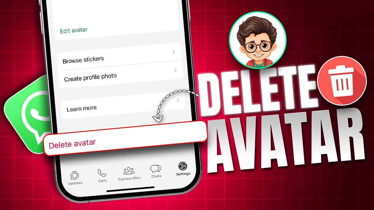 How To Delete Avatar On WhatsApp | Remove WhatsApp Avatar