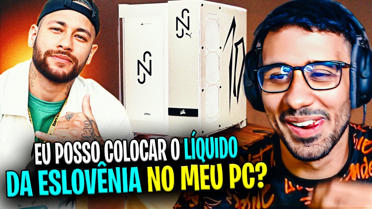 🚨 O NOVO PC DO NEYMAR JR! ABSOLUT REAGE AO CANAL RESET