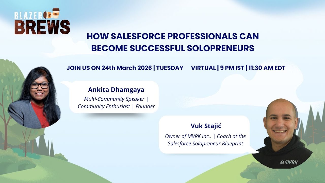 BB EP. 6: HOW SALESFORCE PROFESSIONALS CAN BECOME SUCCESSFUL SOLOPRENEURS