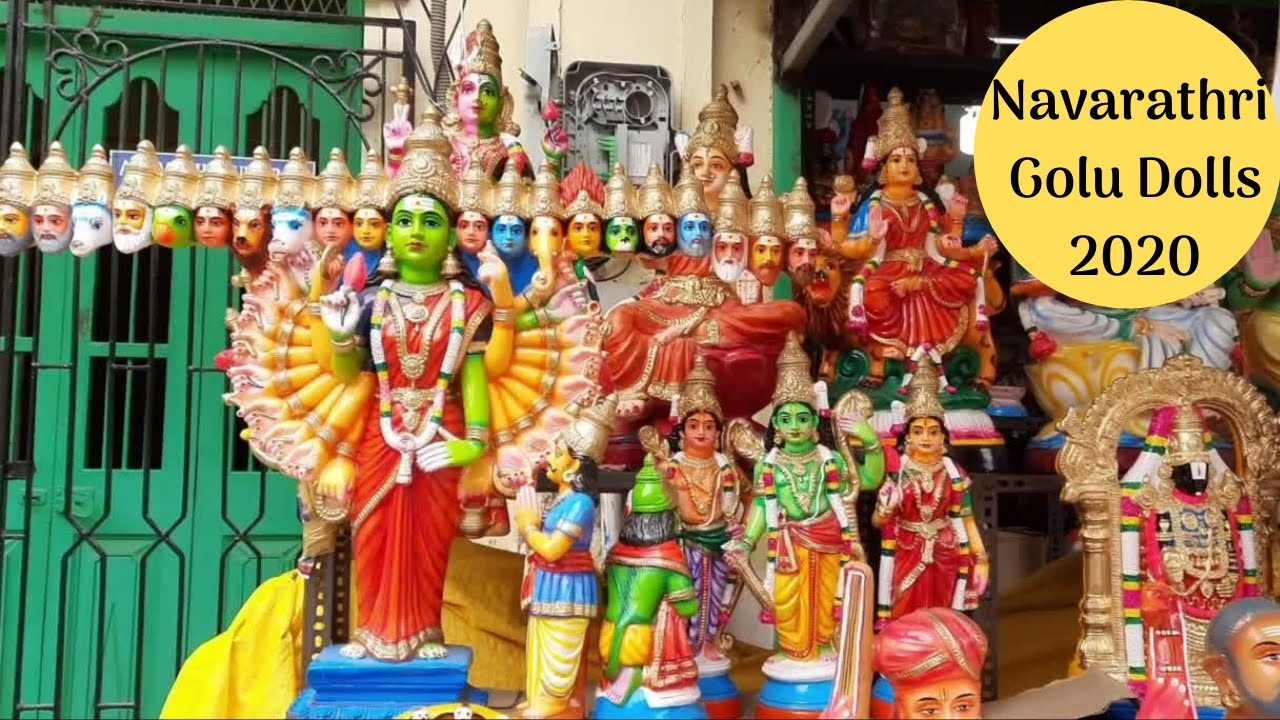 Navarathri Golu Dolls 2020 I Golu Vlog I Golu Dolls Mylapore KuralagamI நவராத்திரி கொலு பொம்மைகள் I
