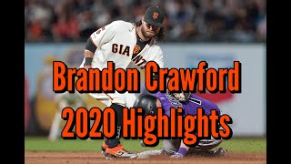 Brandon Crawford 2020 Highlights