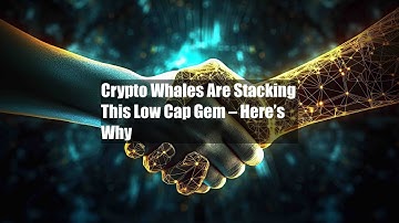 Crypto Whales Are Stacking This Low Cap Gem – Here’s Why