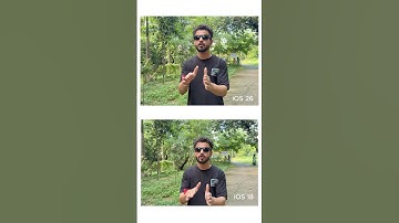 iPhone 16 Pro Max iOS 26 vs iOS 18 Video Test | Camera Comparison